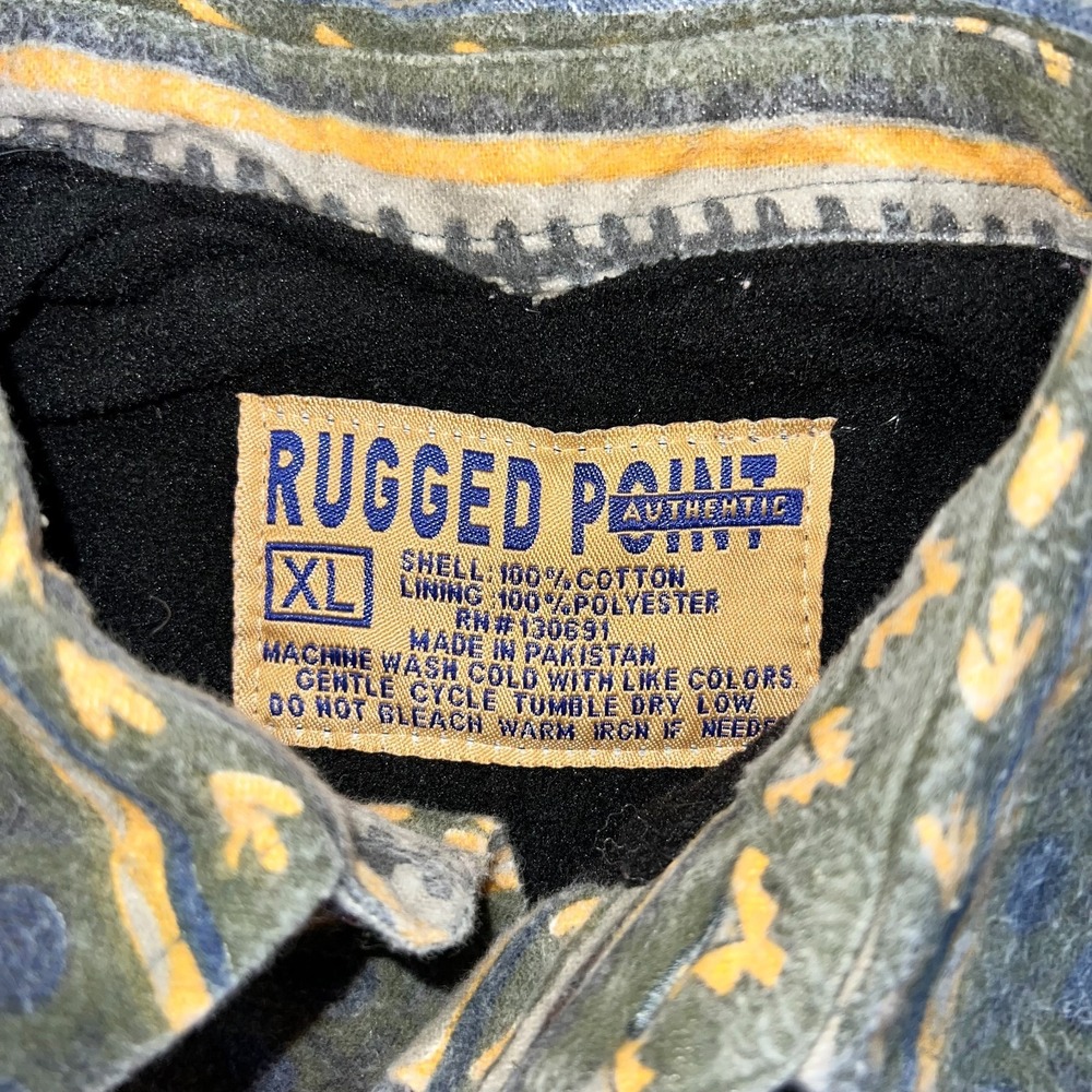 Rugged Point Authentic Mens Aztec Pattern Jacket Size XL - Picture 2 of 7